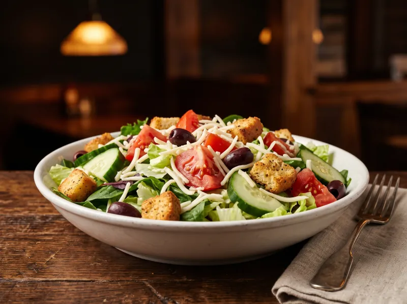 Tavern Salad at Steamers Stonewall Tavern