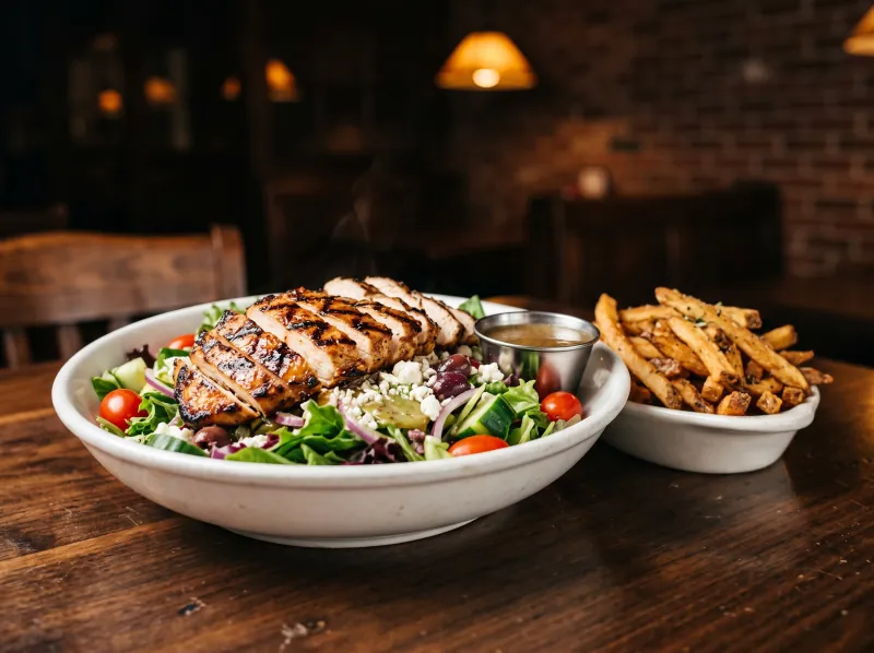 Chicken Salad at Steamers Stonewall Tavern
