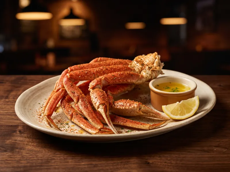Bairdi Crab Cluster at Steamers Stonewall Tavern