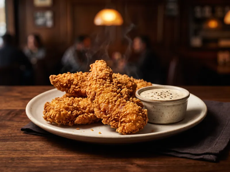 Chicken Tenders at Steamers Stonewall Tavern