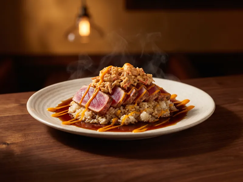 #1 Ichiban Tuna at Steamers Stonewall Tavern